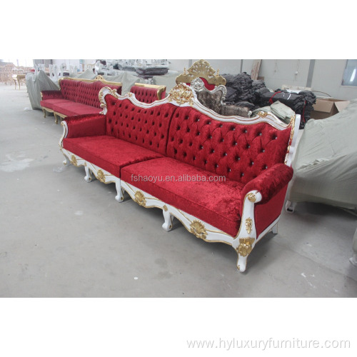 luxury classic leather restaurant/club/bar long corner sofa